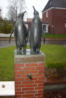 Der Pinguinbrunnen